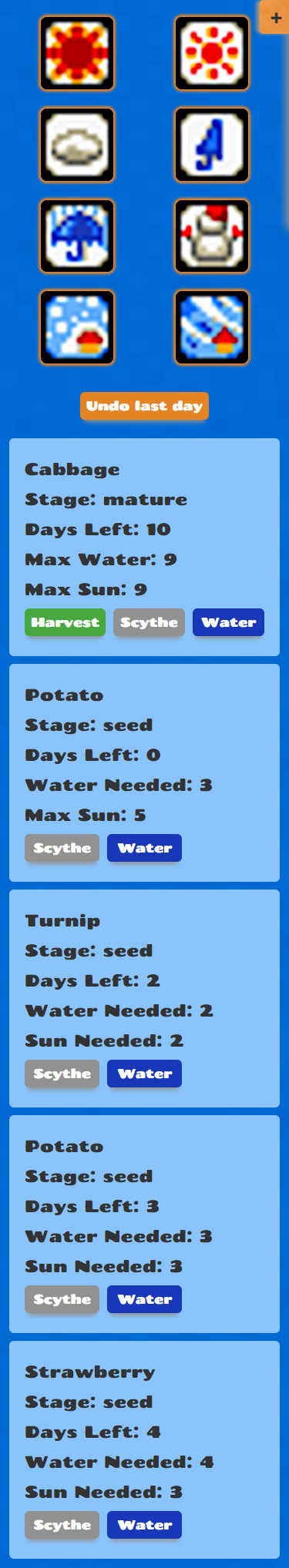 Harvest Moon Weather Mobile Screenshot